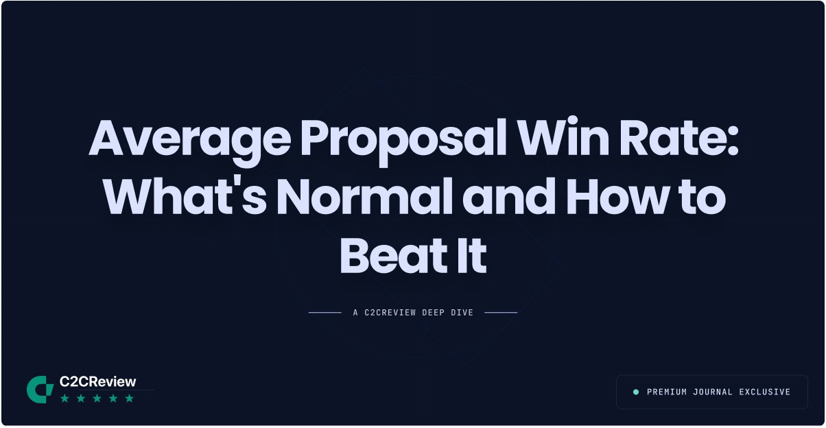 Average Proposal Win Rate: What\'s Normal and How to Beat It
